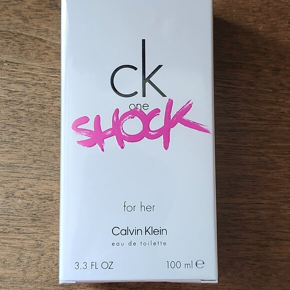 CALVIN KLEIN ONE SHOCK For Her Fragrance Full Size SEALED 100ml/3.3floz CK One - Picture 1 of 7